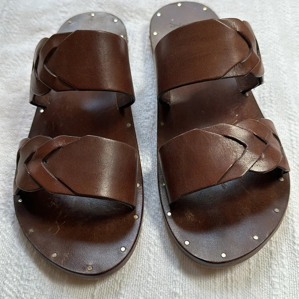 beek DARTER Chocolate Sandals, Size 7, EUC - Picture 5 of 13
